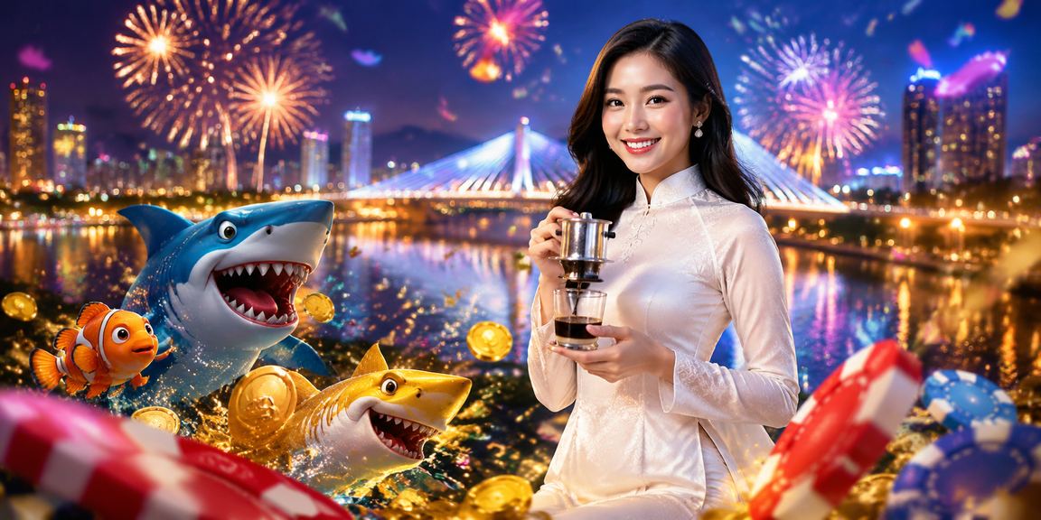 Trải nghiệm chơi Bắn Cá và game Đà Nẵng với áo dài truyền thống